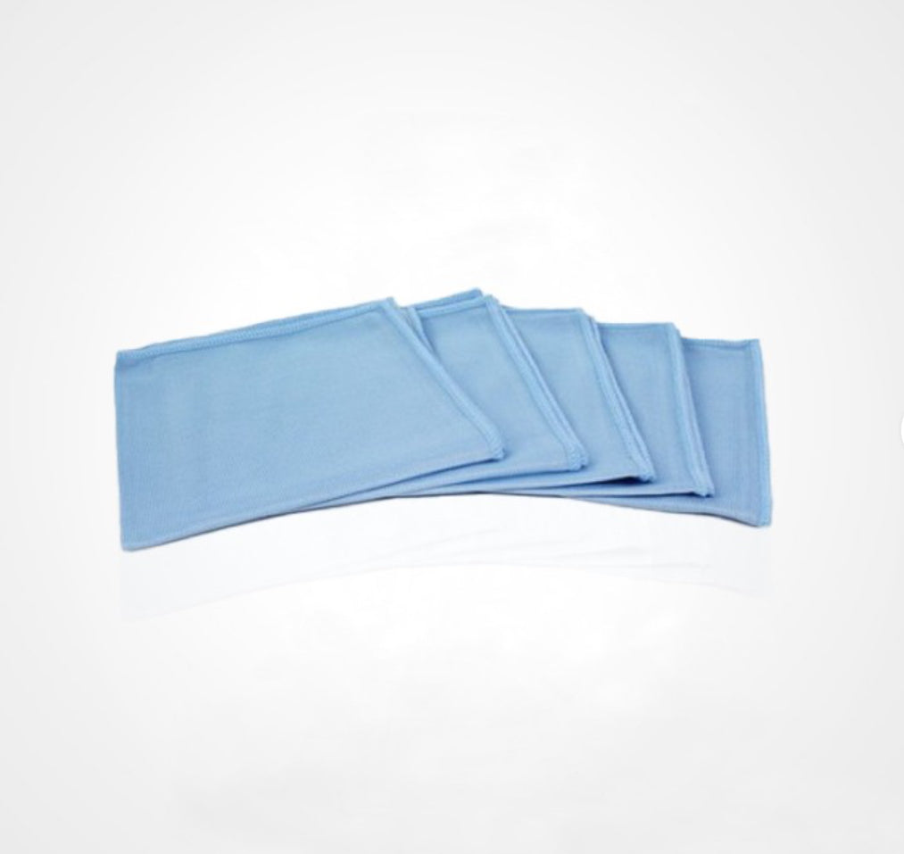 MICROFIBRE SPÉCIAL VITRES LOT DE 5