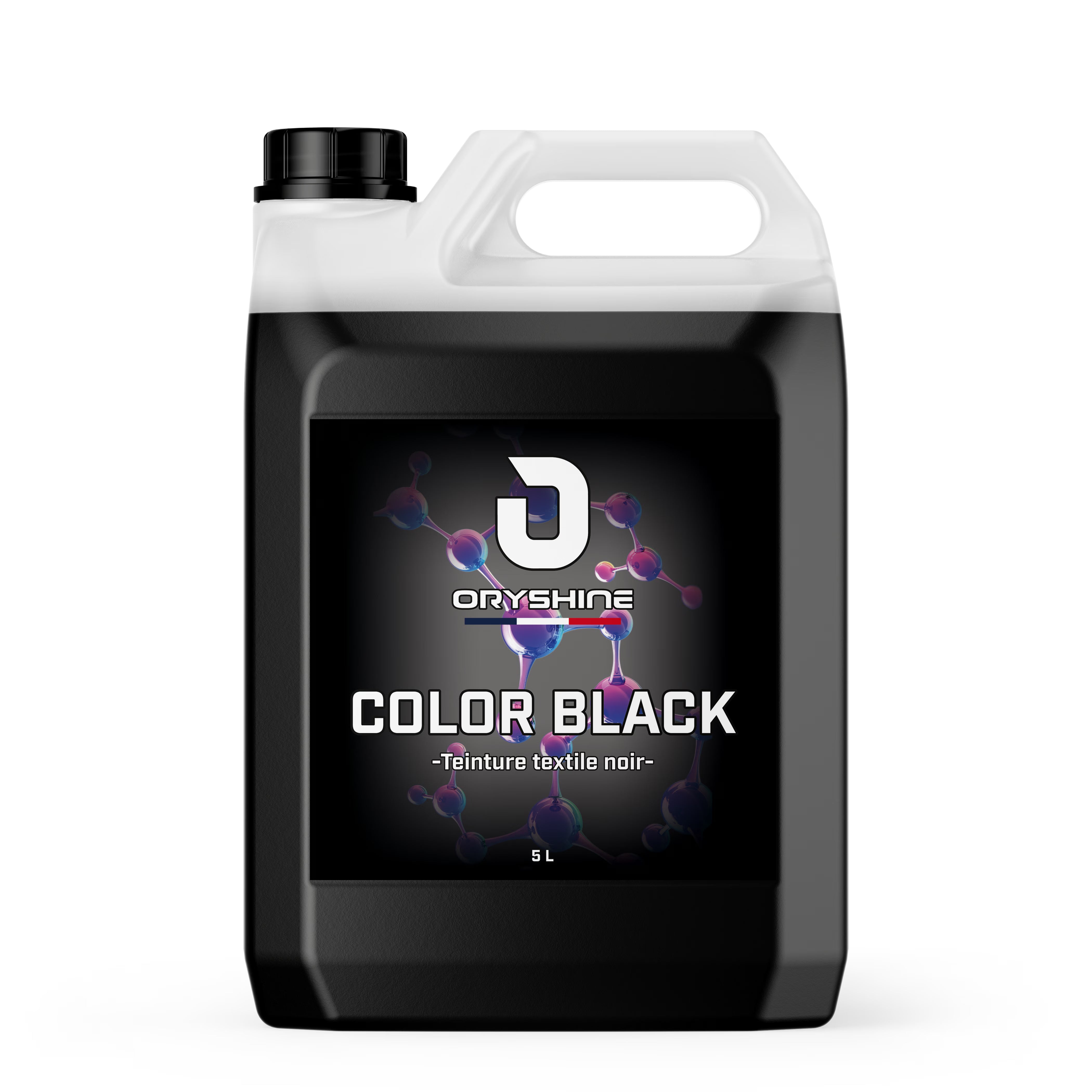 COLOR BLACK - Teinture textile noir 5L -
