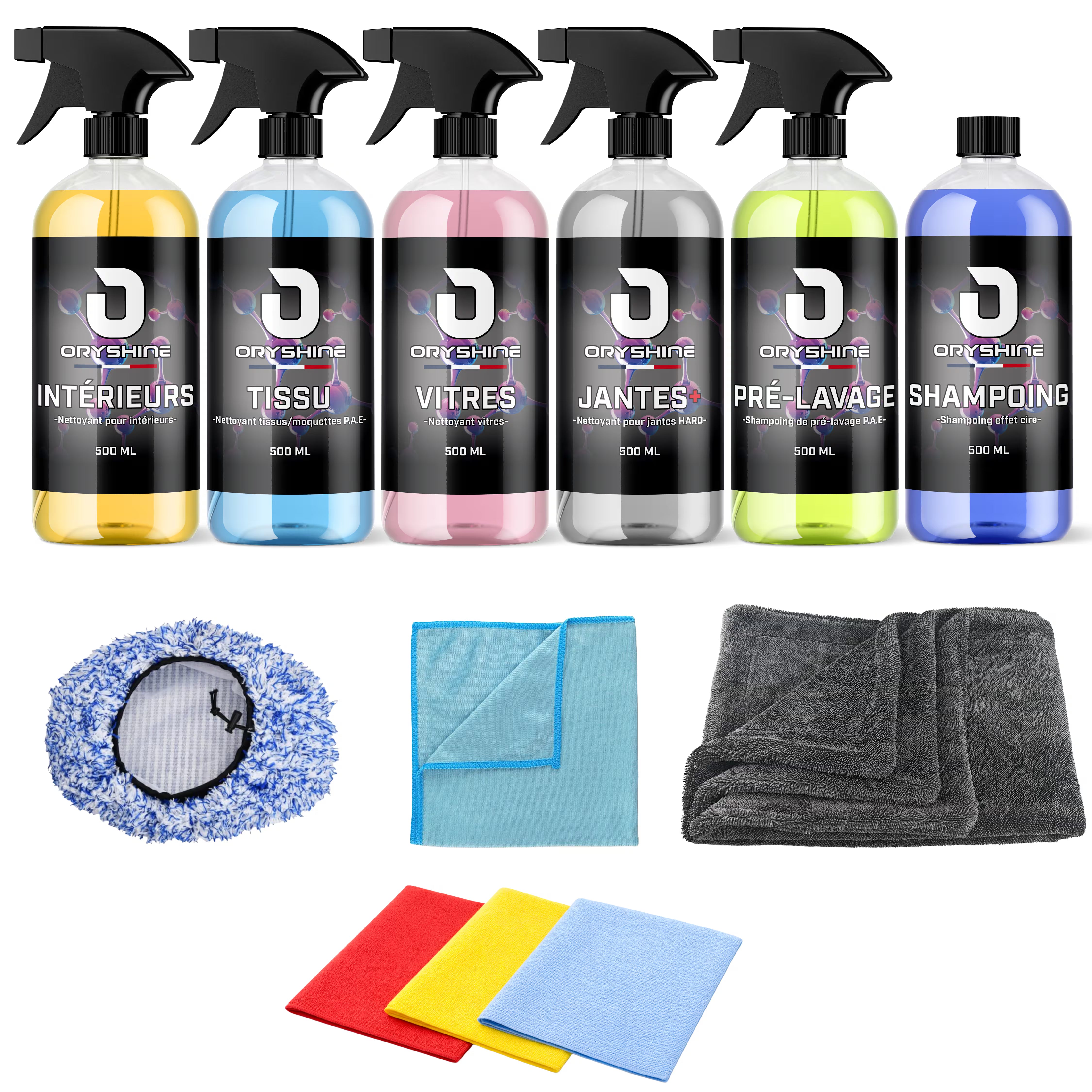 PACK NETTOYAGE PRINTEMPS – Kit complet intérieur & extérieur | Spécial station de lavage